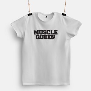 MUSCLE QUEEN printed JOCK Tribe T-shirt -White