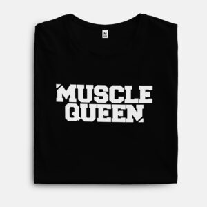 MUSCLE QUEEN printed JOCK Tribe T-shirt -Black