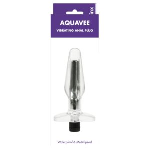 Kinx Aquavee Vibrating Butt Plug Transparent