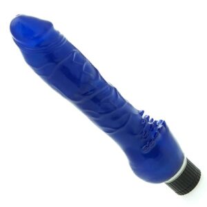 Me You Us Royal 6 Realistic Vibrator Blue 6in