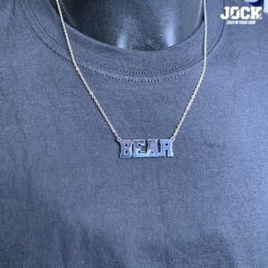 BEAR stainless Steel JOCK tribe chain and pendant (50CM)
