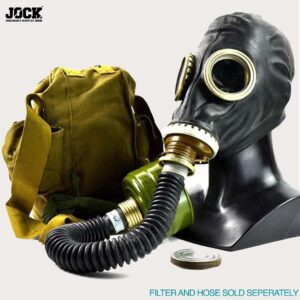 Army gas mask NEW (GP-5) black + Canvas bag!! size M