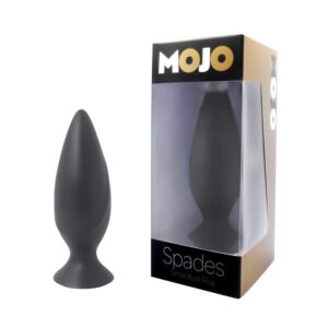Mojo Mojo Spades Butt Plug Black Large