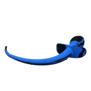 Silicone PUP TAIL  – Blue/Black