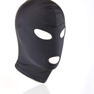Fetish Spandex Hood with Eye and Mouth Holes