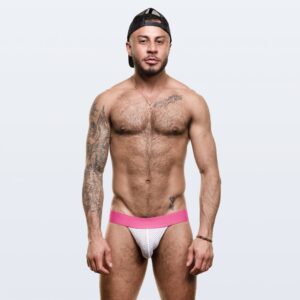 Jockstrap – Simple collection  – Pink & White
