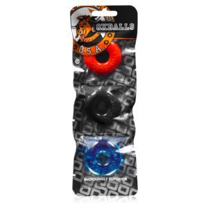 Oxballs Ringer 3 Pack Multi Small