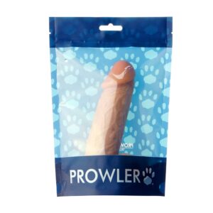 Prowler Realistic Dildo With Suction Base Dong and Balls Flesh 7in