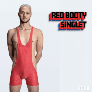 Booty Wrestling Singlet – RED