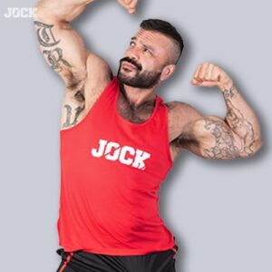 JOCK Gym Vest – Red