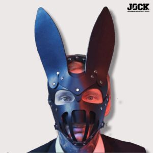 Rabbit Sex Mask – PU Leather Bunny Men Mask