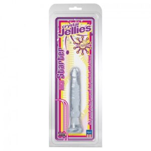 Doc Johnson Anal Starter Crystal Jellies Transparent 6in