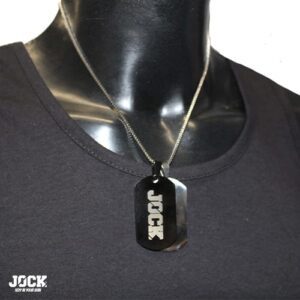 JOCK stainless Steel Dog Tags & chain (50CM)