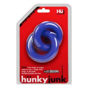 Hunkyjunk Duo Linked Cock Ball Rings