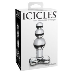 Icicles No 47 Transparent 4.25in Massager