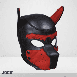 Neoprene Pup Mask – Red
