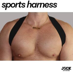 JOCK Sports Harness – One Size – Black