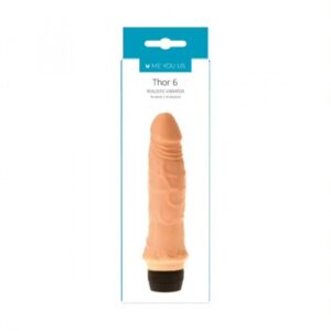 Me You Us Thor 6 Realistic Vibrator Flesh 6in