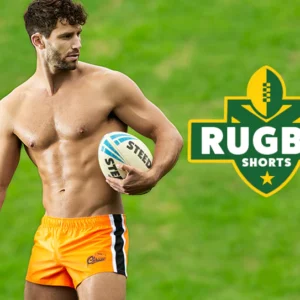 Aussiebum Rugby Blitz Shorts ORANGE