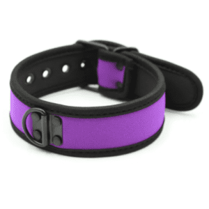 Neoprene Pup collar – Purple