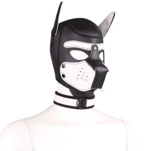 Neoprene Pup collar – White