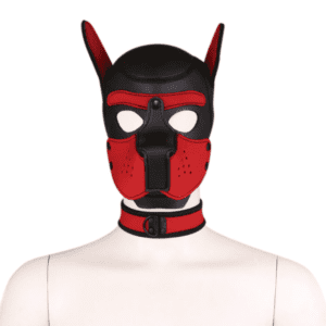 Neoprene Pup collar – Red
