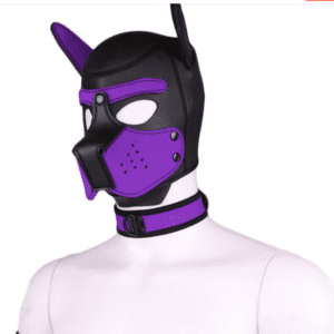 Neoprene Pup collar – Purple