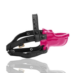 WATERSPORT strap-on gag, hot pink