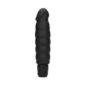 Shots Toys – Ribbed Vibrator Black