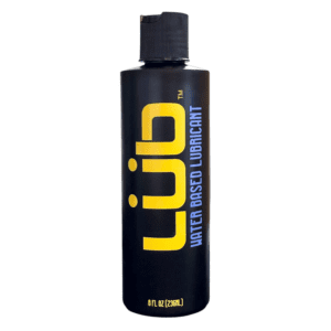 Lüb Lube, Water-Based Lubricant. Size 8 oz