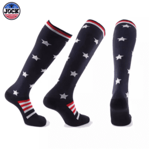 Navy star socks
