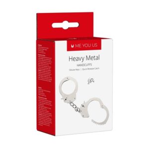 Me You Us – Heavy Metal Handcuffs, Silver
