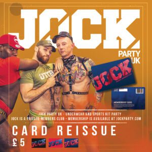 JOCK REPLACEMENT MEMBERSHIP CARD ISSUE