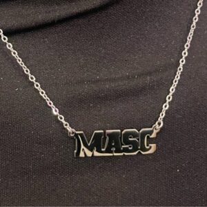 MASC stainless Steel JOCK tribe chain and pendant