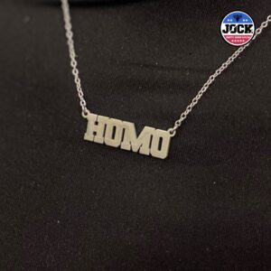 HOMO stainless Steel JOCK tribe chain and pendant