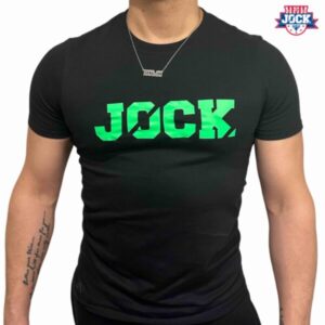 Neon Green JOCK branded classic t-shirt