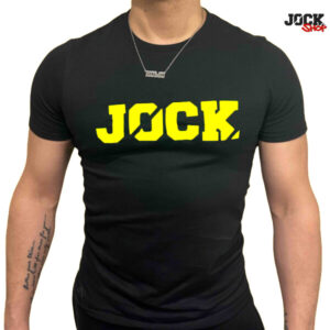 Neon Yellow JOCK branded classic t-shirt