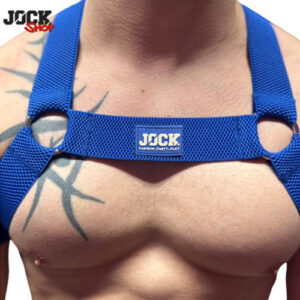 The Delux JOCK H Harness – Blue
