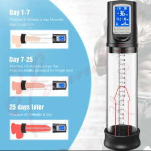 The Delux Vacuum Penis Pump with LCD by Hannibal