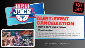 Read more about the article **JOCK Manchester: New Year’s Day Cruise & Clubbing at Area – CANCELLED**