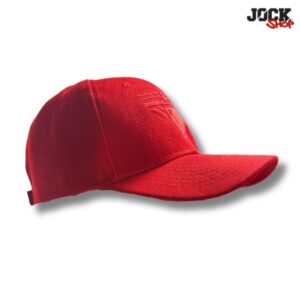 NEW RANGE – Jockstrap logo embroidered adjustable baseball hat- JOCK Red