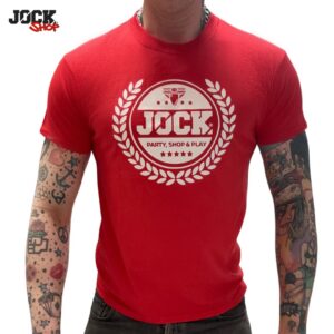 JOCK Crest T-shirt – Red