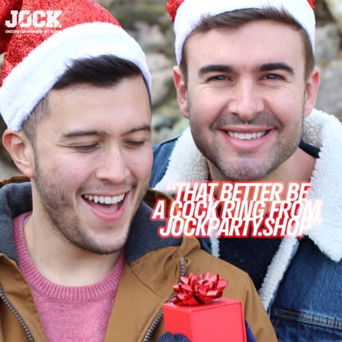 The perfect gay couple in Christmas
